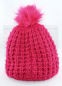 Preview: Name it - Mädchen - Grob-Strickmütze im Beanie-Style,   innen komplett gefüttert